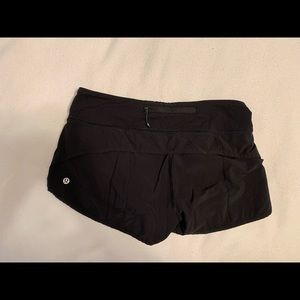 Lululemon black athletic shorts